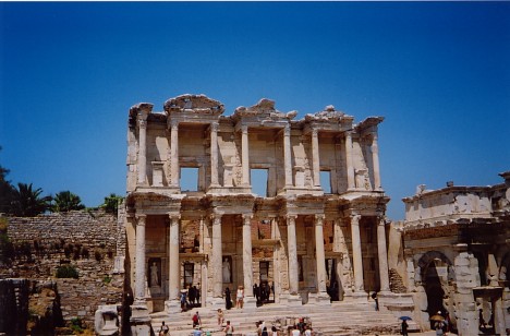 Turecko - Efez - Celsiova knižnica - 13
