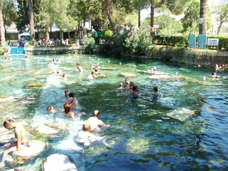 Turecko - Kleopatrin bazén - Hierapolis - 15