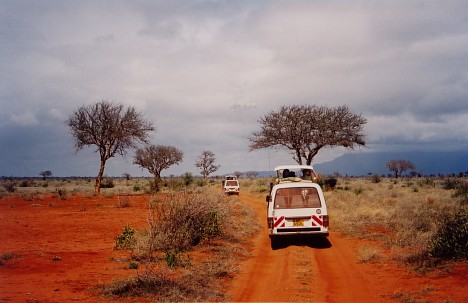 Keňa - Cesta na safari v Tsave - 2