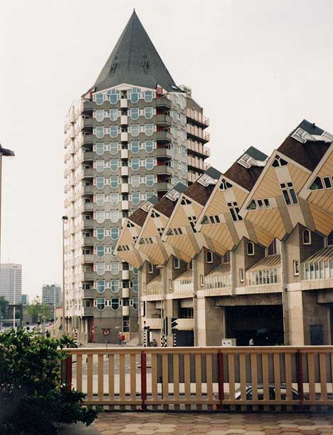 Rotterdam - obytný dom v tvare ceruzky - 5