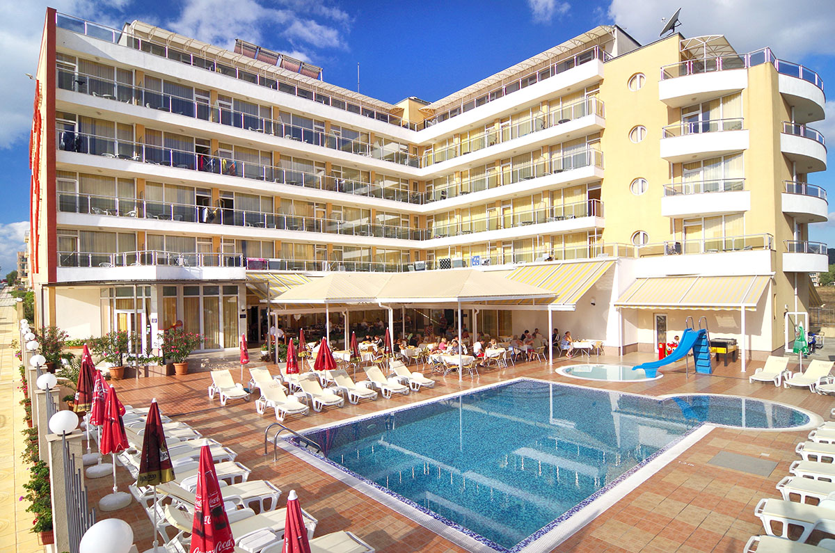 Ultra Last minute Bulharsko – Plamena Palace 4* Primorsko za 408 € z Popradu, 5. 7. – 12. 7. 2025 (7 nocí)