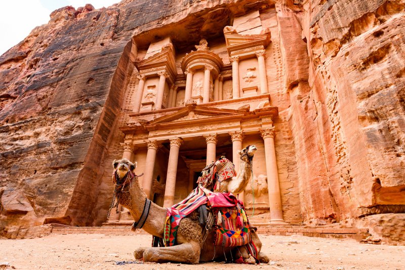 Tajomné Jordánsko, Mŕtve more, skalné mesto Petra a púšť Wadi Rum LETECKY - 1