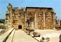Capernaum - zrúcanina Synagoga