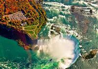 Niagarské vodopády - Podkova (Horseshoe), hlavný vodopád Niagary