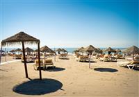 pláž v hoteli Iberostar Malaga Playa, Andalúzia, Španielsko, stredisko Torrox Costa