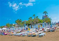 Turecko - Side - Hotel Sun Beach - pláž pred hotelom