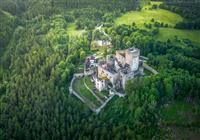 Zámok Dačice, hrad Landštejn, mesto Slavonice a karmelitánsky kostol Kostelní Vydří - 2