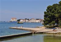 Poreč, Chorvatsko - pláž