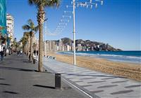 Benidorm promenáda