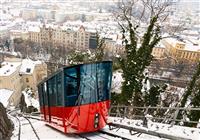 Predvianočný Graz - , autobusový poznávací zájazd, Predvianočný Graz, lanovka Schlossberg - 3