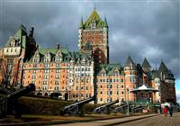 Najkrajšie mestá Kanady a Niagary - Quebec City - Chateau Frontenac, ikonická stavba mesta - 2