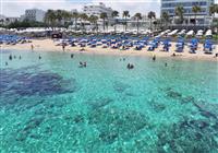 Vrissiana Beach - Pláž pri hoteli Vrissiana Beach v Protarase, na Južnom Cypre - 3