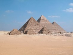 Egypt - Pyramídy v gize